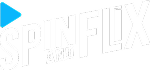 Logótipo do SpinAndFlix Casino com a marca SpinAndFlix.